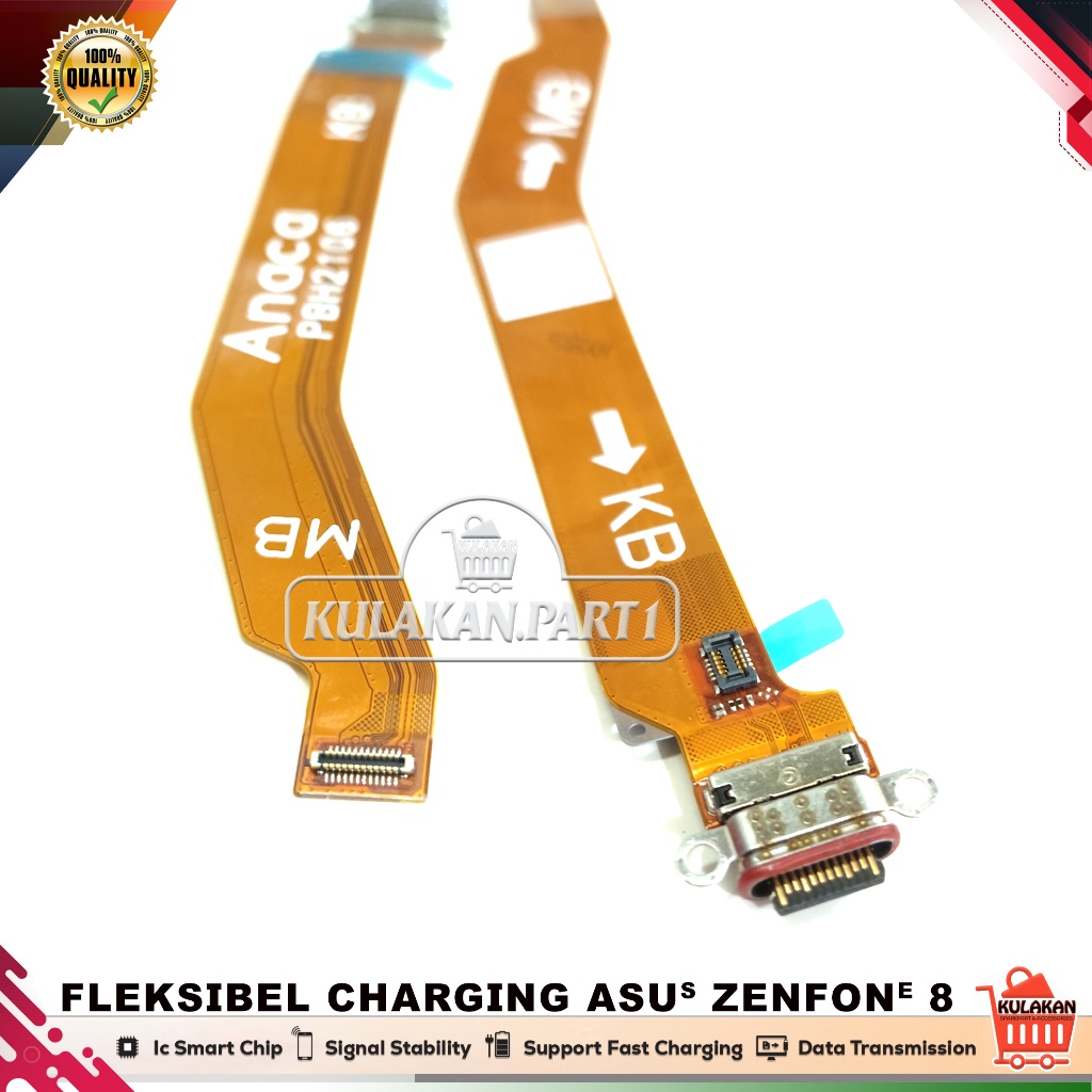 Original Flexibel cas Zenfone 8 Flexible Konektor Charger Asus Zenfone 8