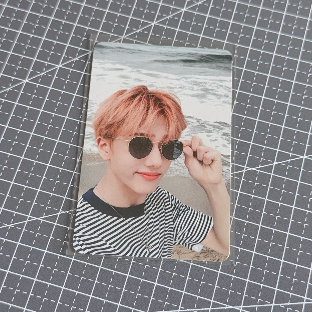 jisung ds dream show #1 day 2 kacamata pantai pc poca photocard rare