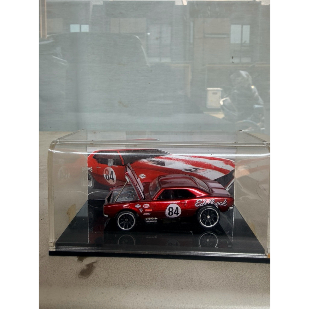 (chase) loose Hotwheels Hot Wheels Vintage Camaro Merah Tampo 84 (Rare)
