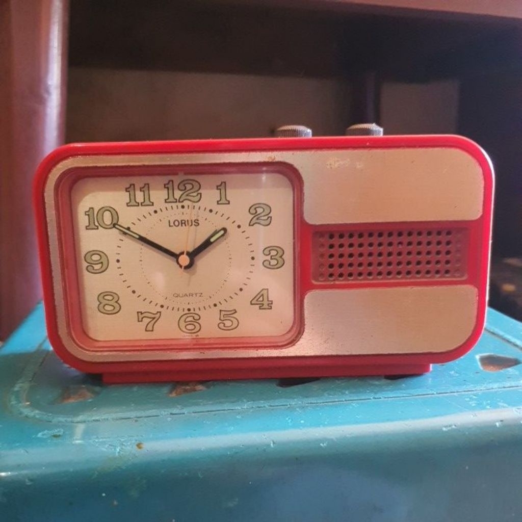 JAM MEJA  ALAREM ANTIK LORUS JAPAN