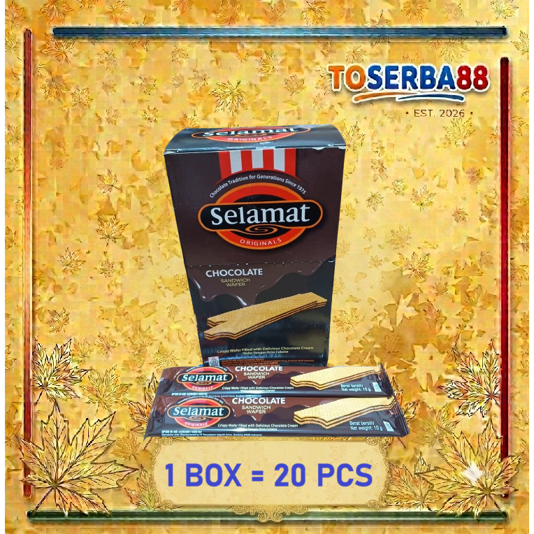 Wafer Selamat Chocolate (Box)