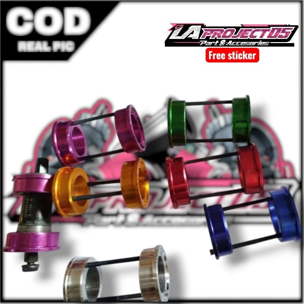 adaptor bb bmx eropa crank ht1 ht2 lubang besar kecil plus 2 baut