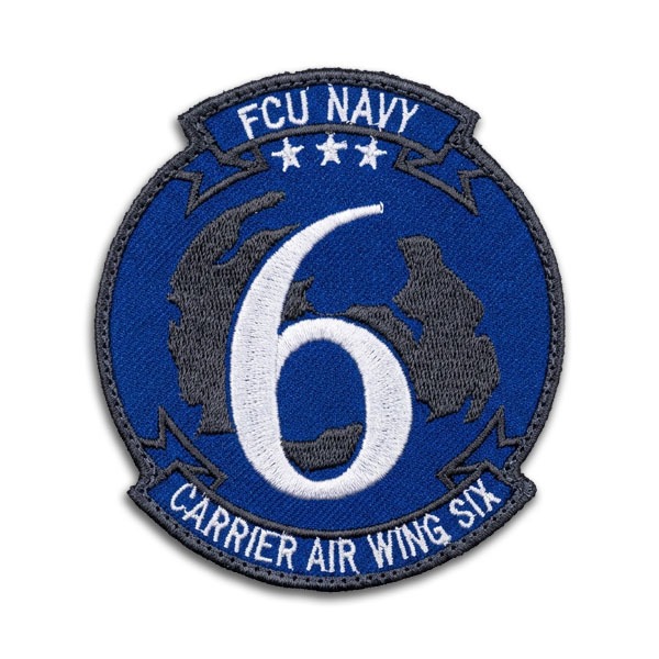 Patch CAW-6 Ace Combat 8 Wings of Theve Navy Carrier Air Wing Six 6 Video Games Emblem Bordir Repro 