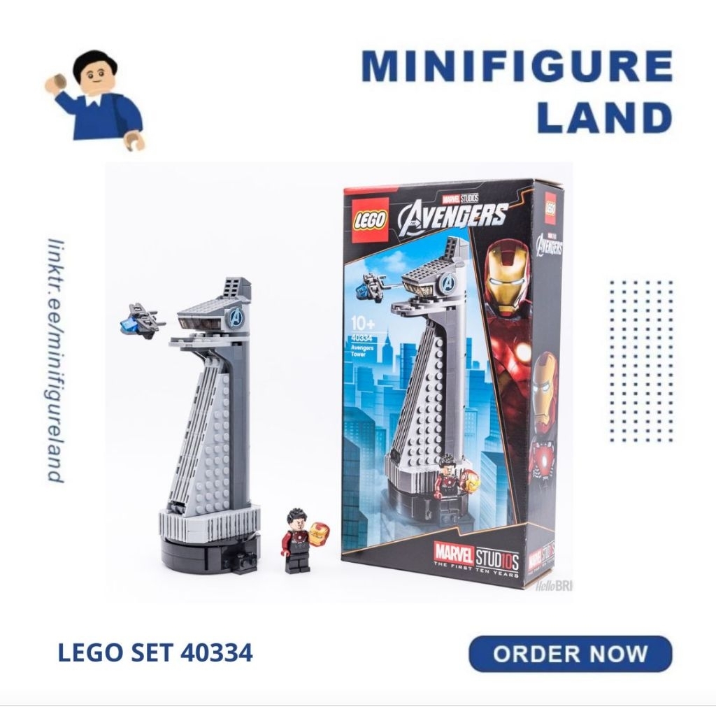 LEGO SET - 40334 - Avengers Tower