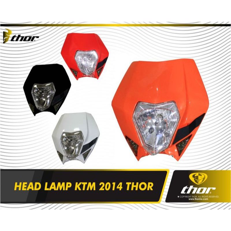 HEADLAMP KTM 2014 | Lampu Depan Motor Trail KTM