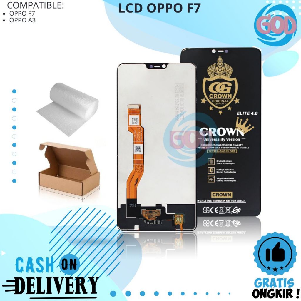 LCD TOUCHSCREEN OPPO F7 / A3 ORIGINAL COMPLETE FULLSET / LCD OPPO F7 / LCD OPPO A3