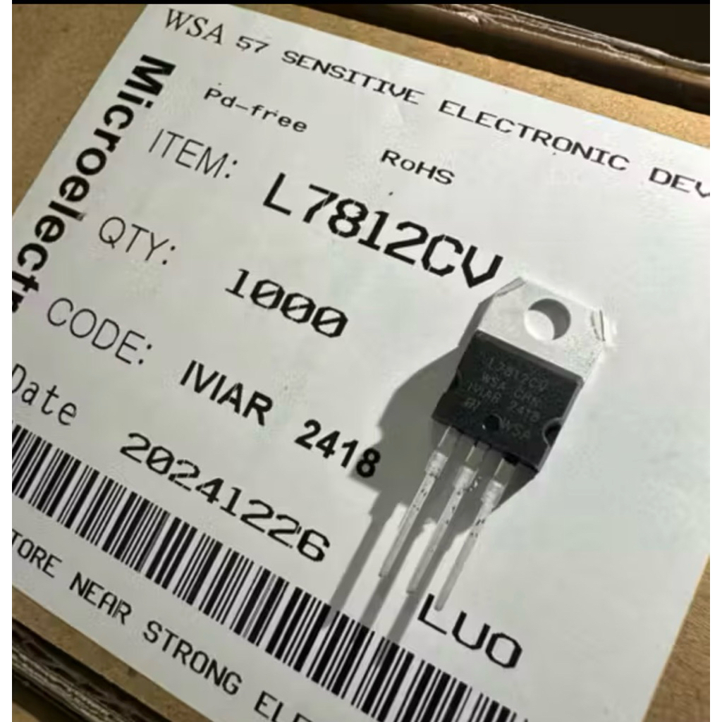IC 7812 L7812 TRANSISTOR