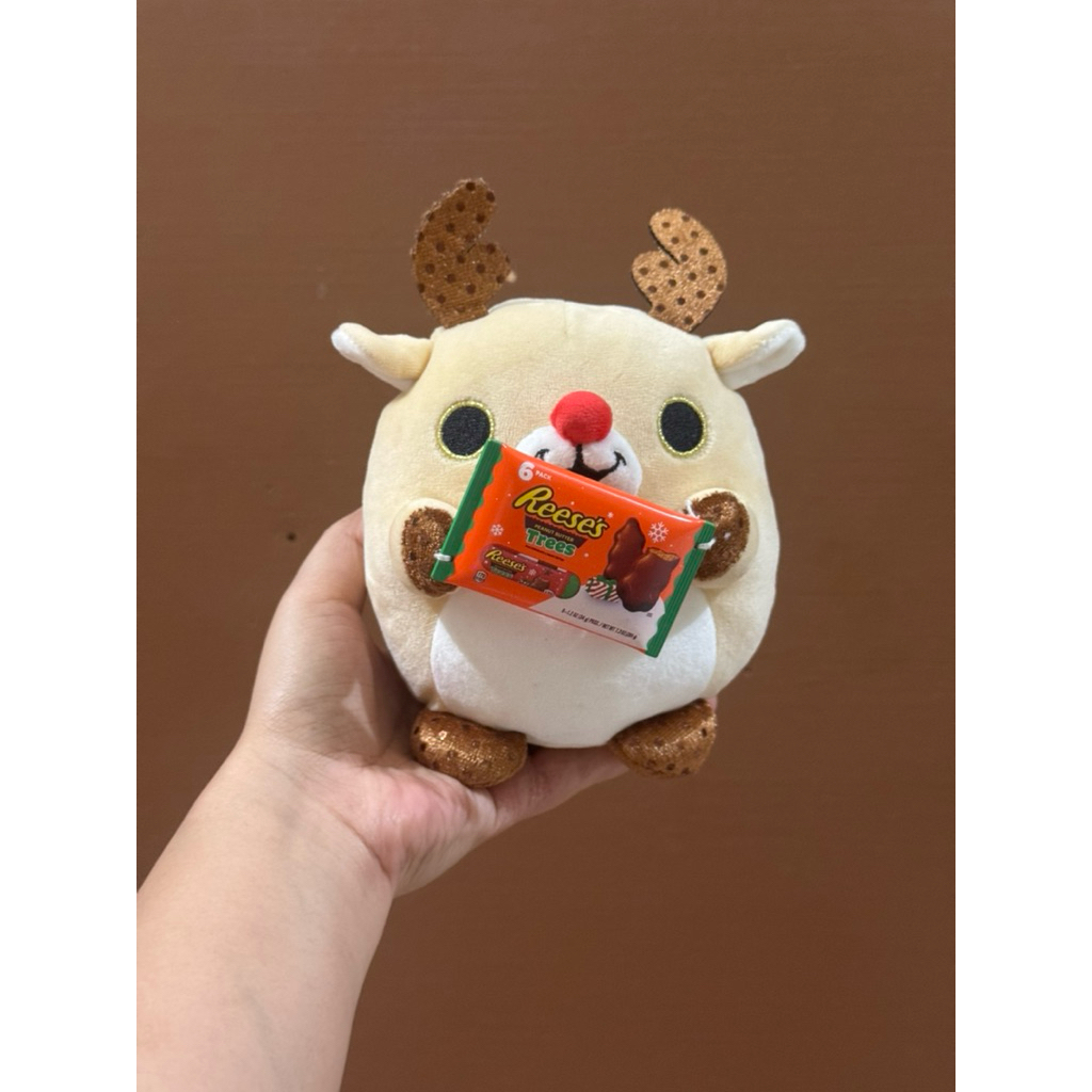 Boneka Karakter ZURU Snackles Christmas Reindeer size 14cm Original / Boneka Zuru Snackles / Boneka 