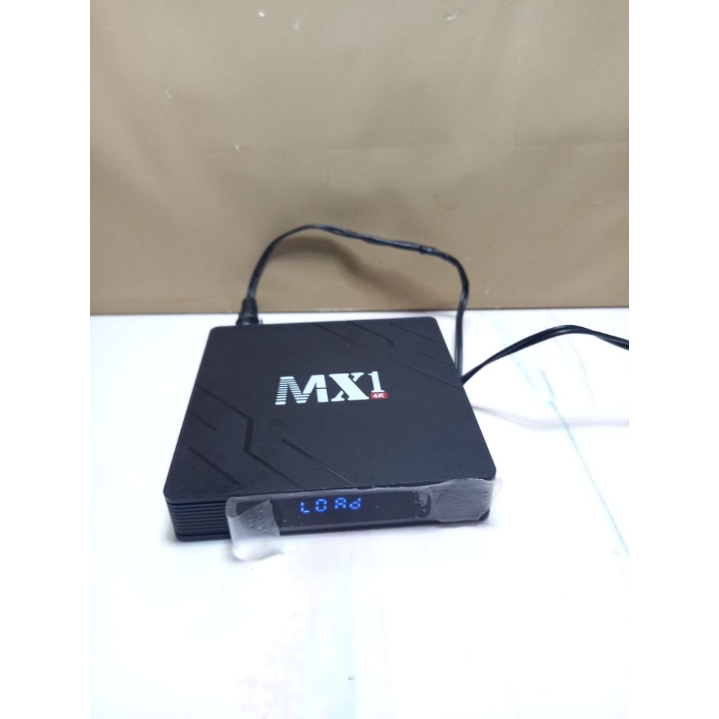 STB MX1 4K RAM 2GB_ROM 16GB ANDROID 9_UNIT+ADAPTOR TIDAK TERMASUK REMOT