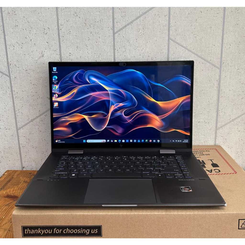 HP Envy X360  15m-eu00313dx, AMD Ryzen 5 5500U, Ram 16/ 256 Gb SSD, 15,6 inch, #Backlight, #Touchscr