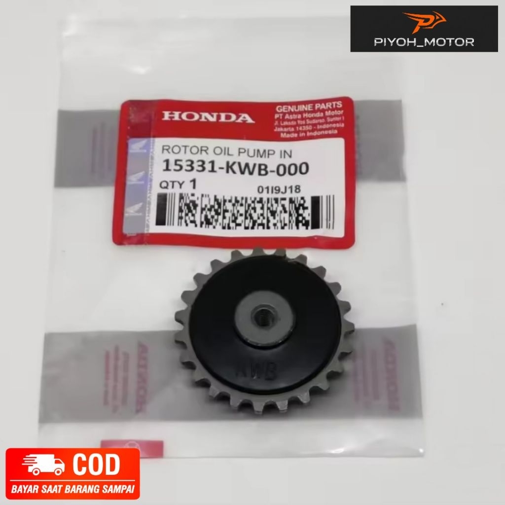 GEAR GIGI POMPA OLI MOTOR BLADE 110 REVO ABSOLUTE REVO FIT KWB
