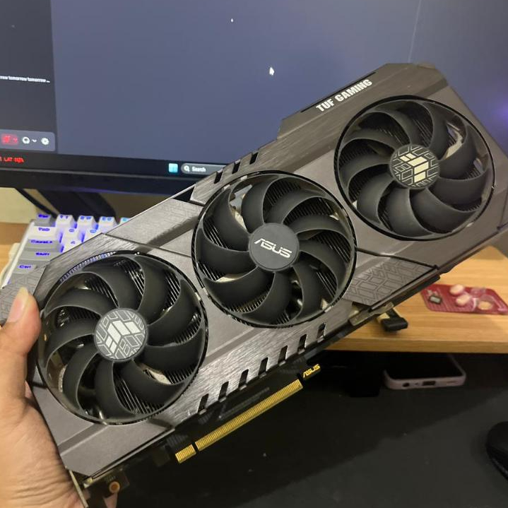 ASUS TUF RTX 3070 TI 8GB GAMING OC LHR FULLSETT MULUS REPASTA