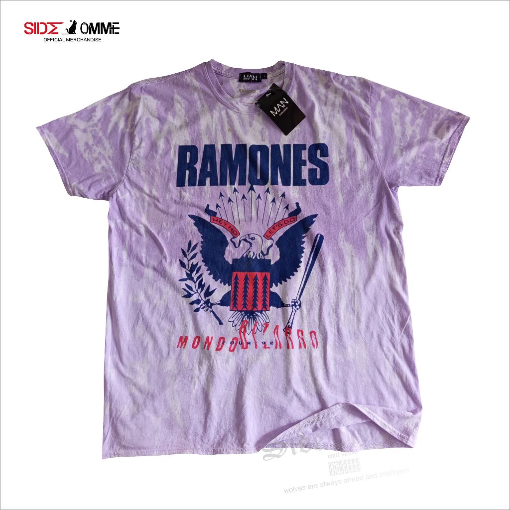 Ramones Tshirt Band Original (Mondo Bizarro Tour '92 Tie Dye Wash)