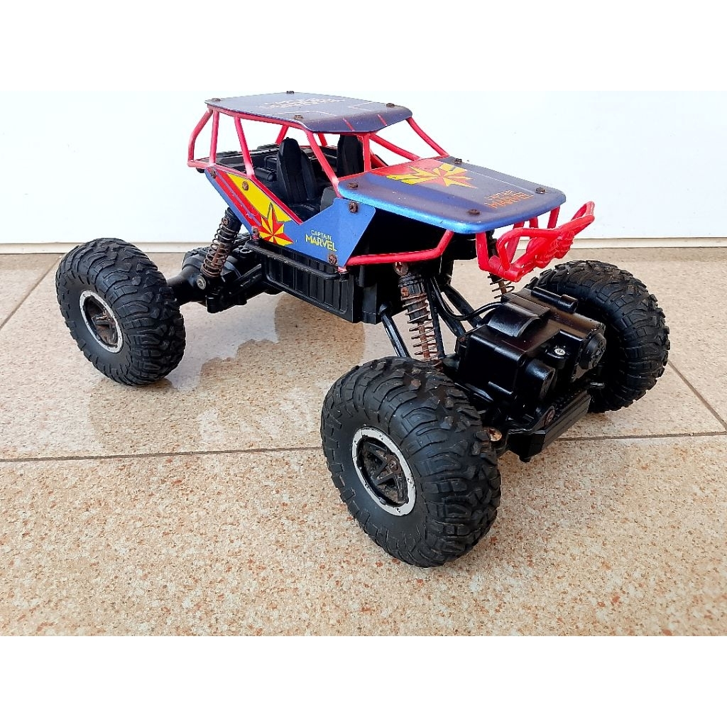 rc offroad 4wd skala 1:16/1:14 tanpa PCB  remot dan batrai || Growrace Rc