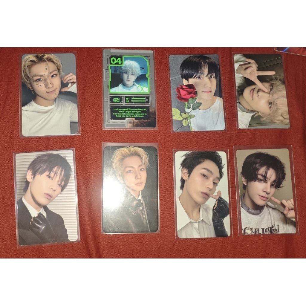 [READY STOCK] PC OFFICIAL WEVERSE ENVER ENGENE VER DESIRE UNLEASH SUNOO JAS TIE GLOVES SUNOO TUSPI J