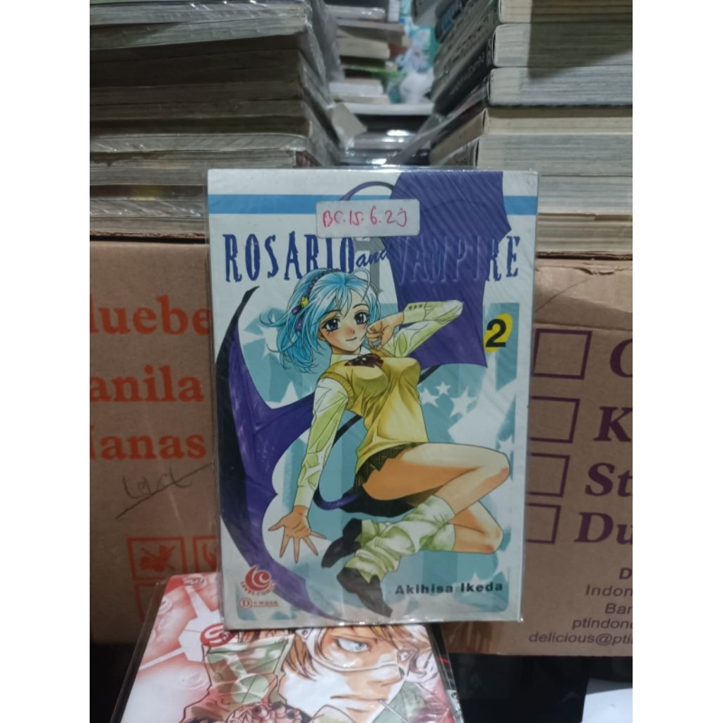 Komik Rosario and vampire 2 segel / komik Rosario and vampire vol 2 segel