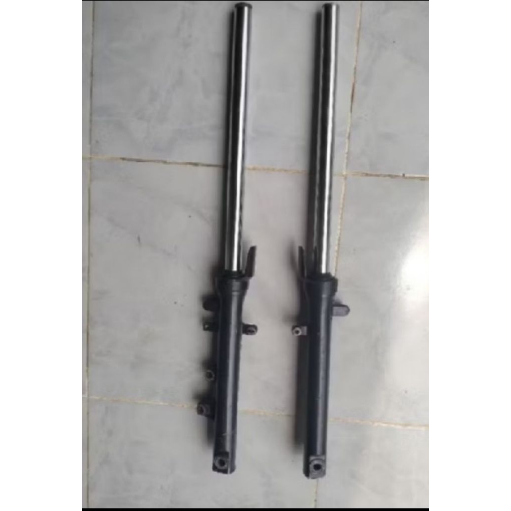 set Tabung + As Shock Depan satria Fu 150 original copotan| Outer Shock | Inner Tube | Front Fork