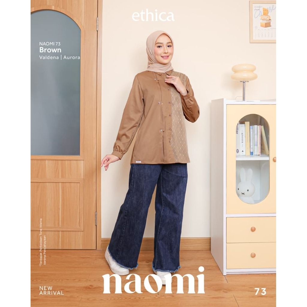 ETHICA NAOMI 73 BROWN ATASAN ETHICA TERBARU BAJU ATASAN TERMURAH