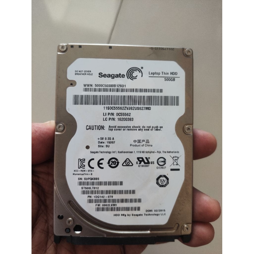 hardisk laptop seagate bekas