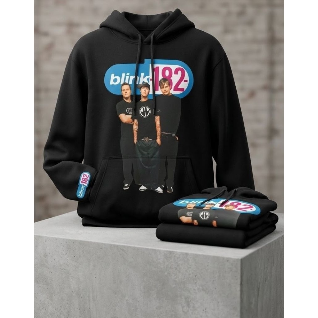 Hoodie pullover band blink 182