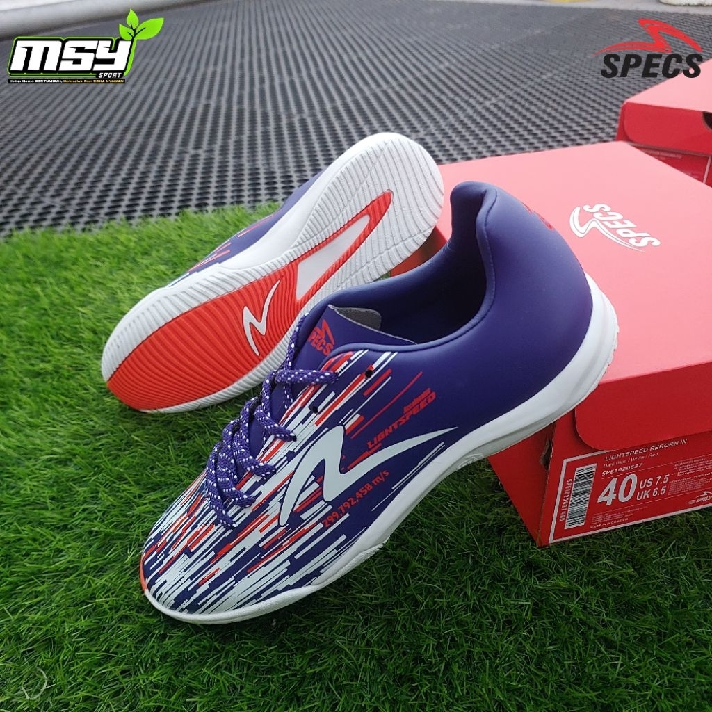 Sepatu Futsal SPECS LIGHTSPEED REBORN / LS REBORN IN - 100% ORIGINAL