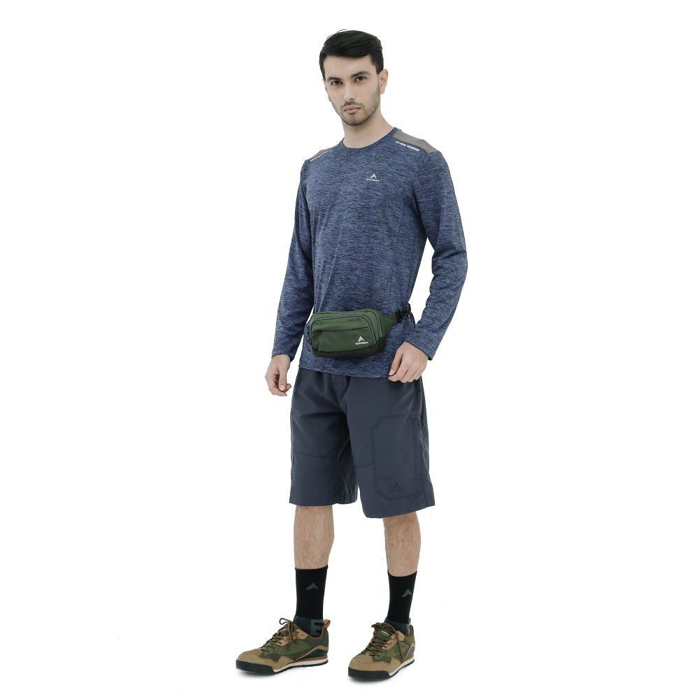 Tas pinggang Eiger Swift Waistbag 910007423 Olive Dimension: 20 x 6 x 12 cm