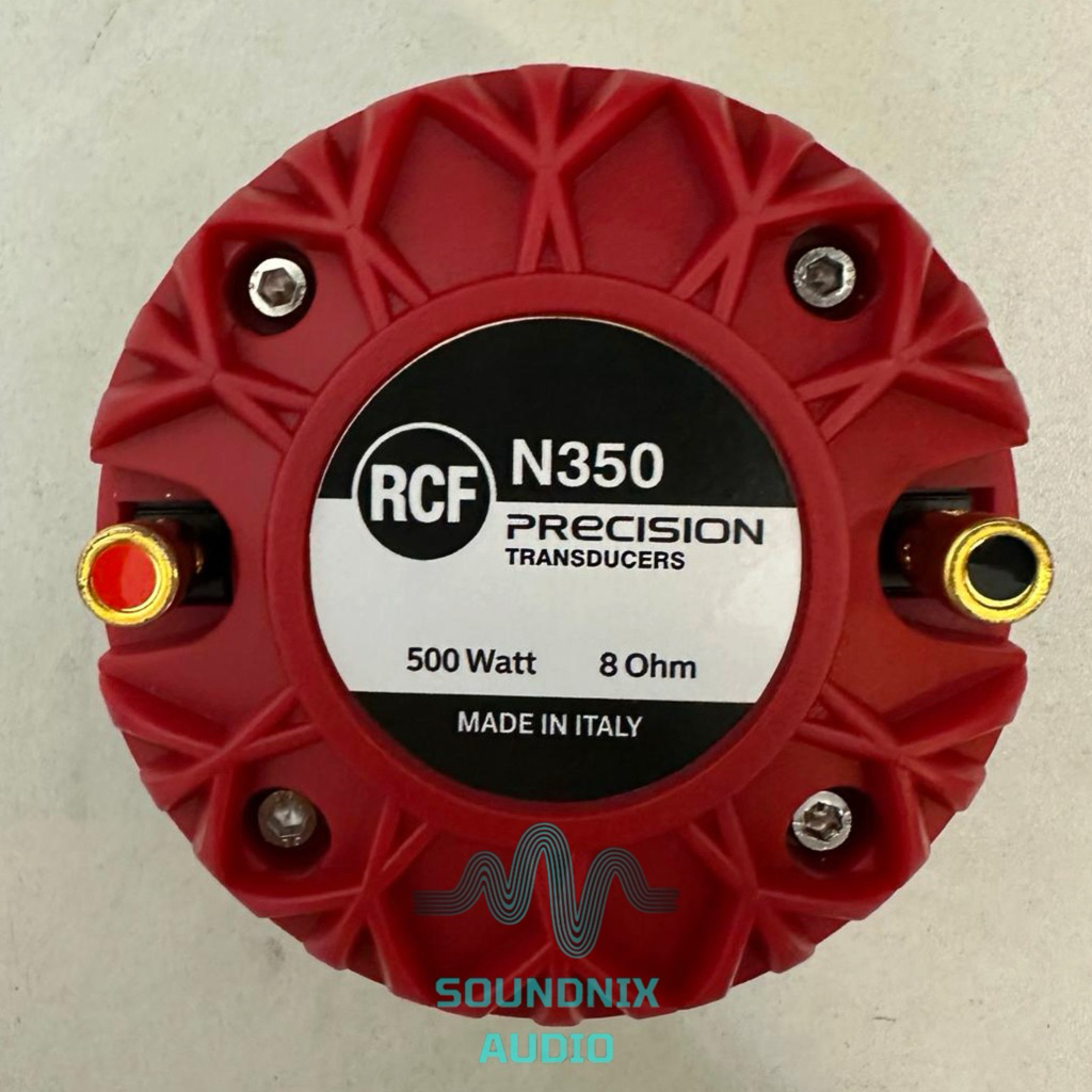 Tweeter Driver RCF N350 500 Watt 8 Ohm Drat Merah Original Speaker Horn Profesional