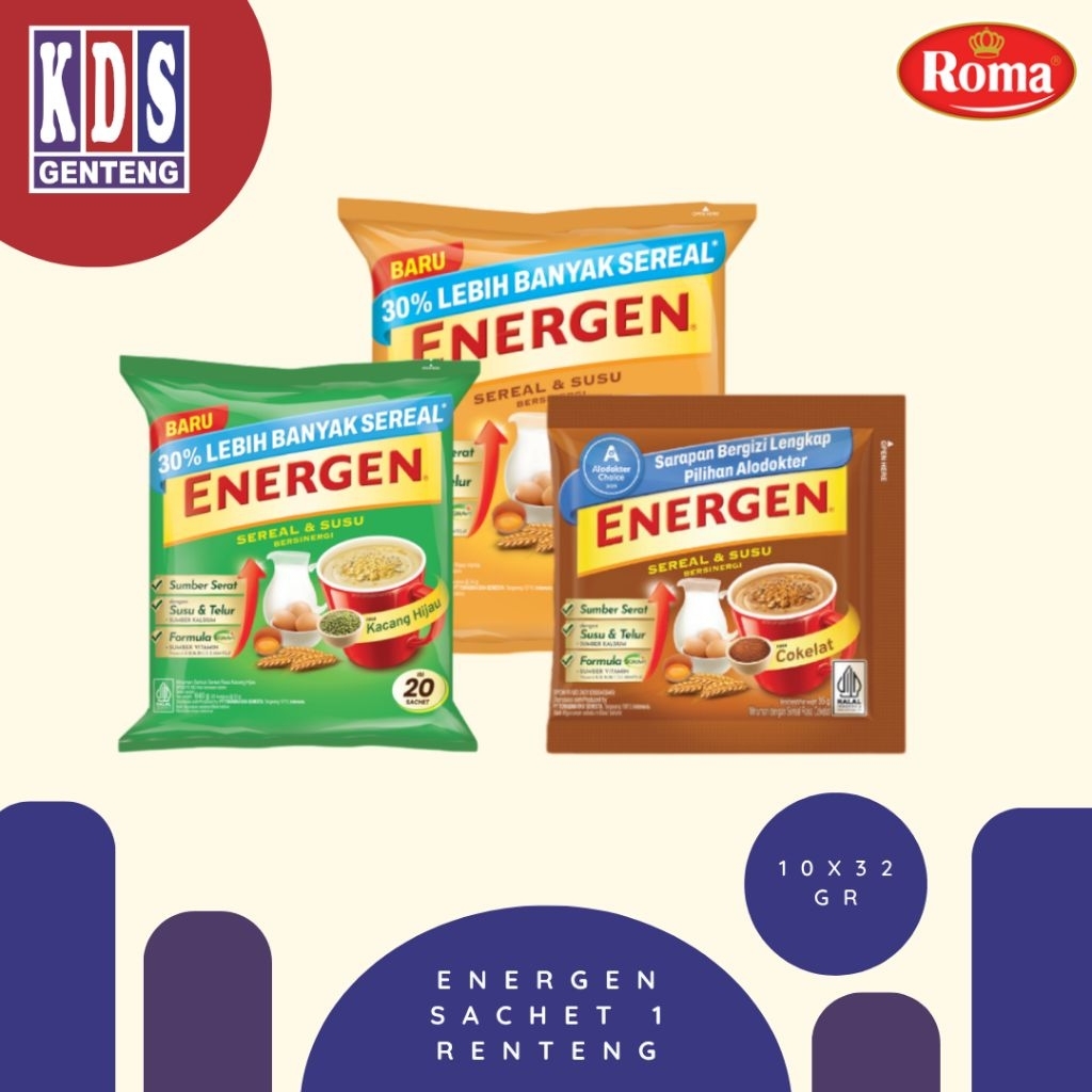 ENERGEN SACHET 1 RENTENG