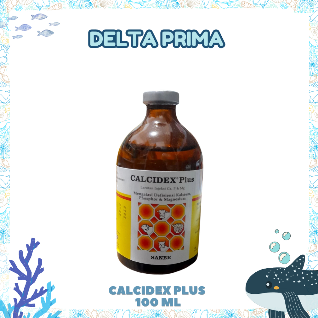 CALCIDEX PLUS 100 ML BY SANBE - Vitamin Untuk Ternak