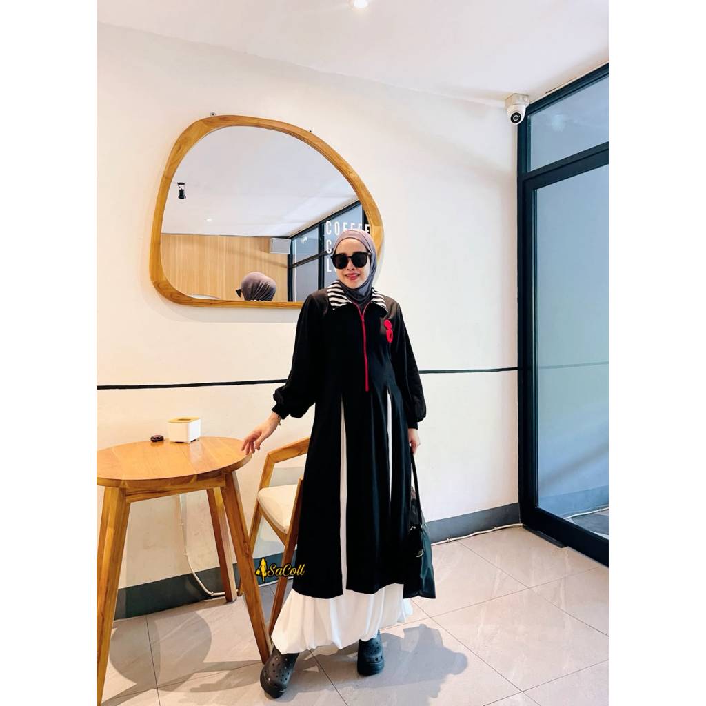 Sacoll Sena Tunik bahan Baby tery premium mix katun