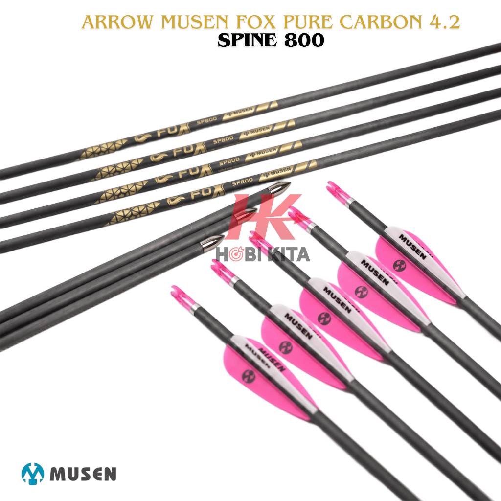 Arrow Musen MSTJ-42BS Spine 800
