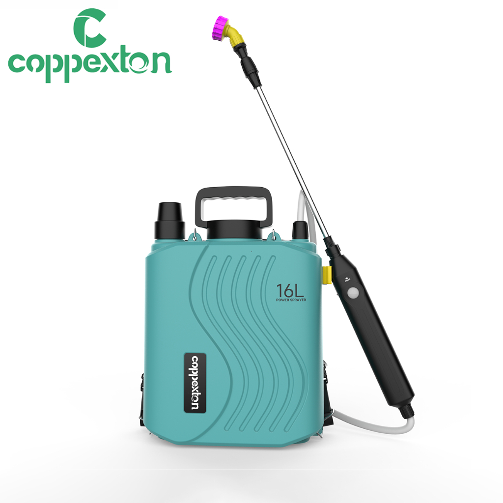 Coppexton Sprayer Listrik 16 Liter Semprot Pertanian Ransel Listrik Alat Semprot Pertanian Tanaman S