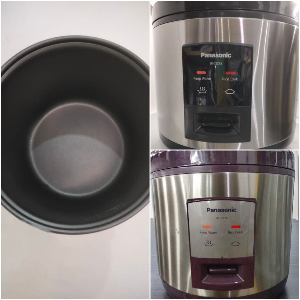 (PANCI SAJA) Panci Teflon Innerpot Utk Rice Cooker Panasonic SR-CEZ18