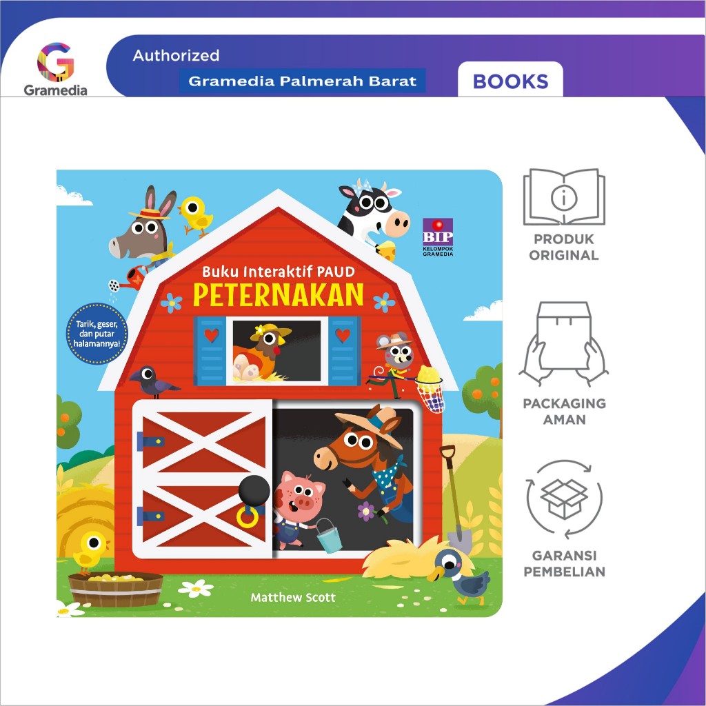 Buku Interaktif PAUD: Peternakan