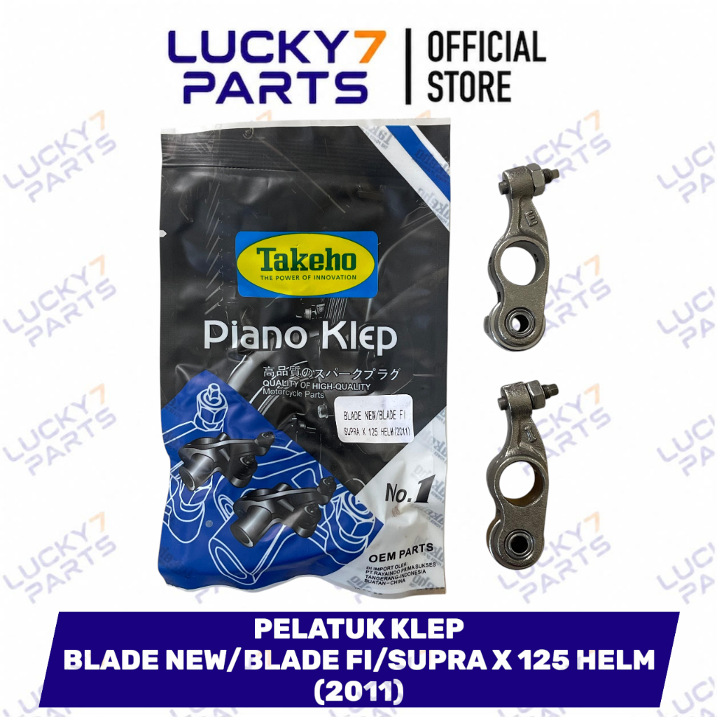 PELATUK KLEP MOTOR BLADE NEW/BLADE FI/SUPRA X 125 HELM (2011) 14430-KVB-S50 (IN) 14440-KVB-S50 (EX) 
