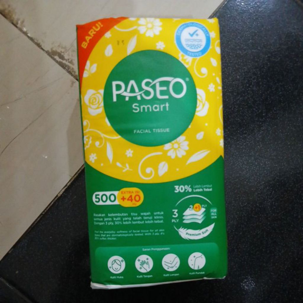 Tissue Paseo 500 sheets