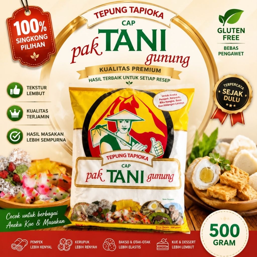 Tepung Tapioka Pak Tani