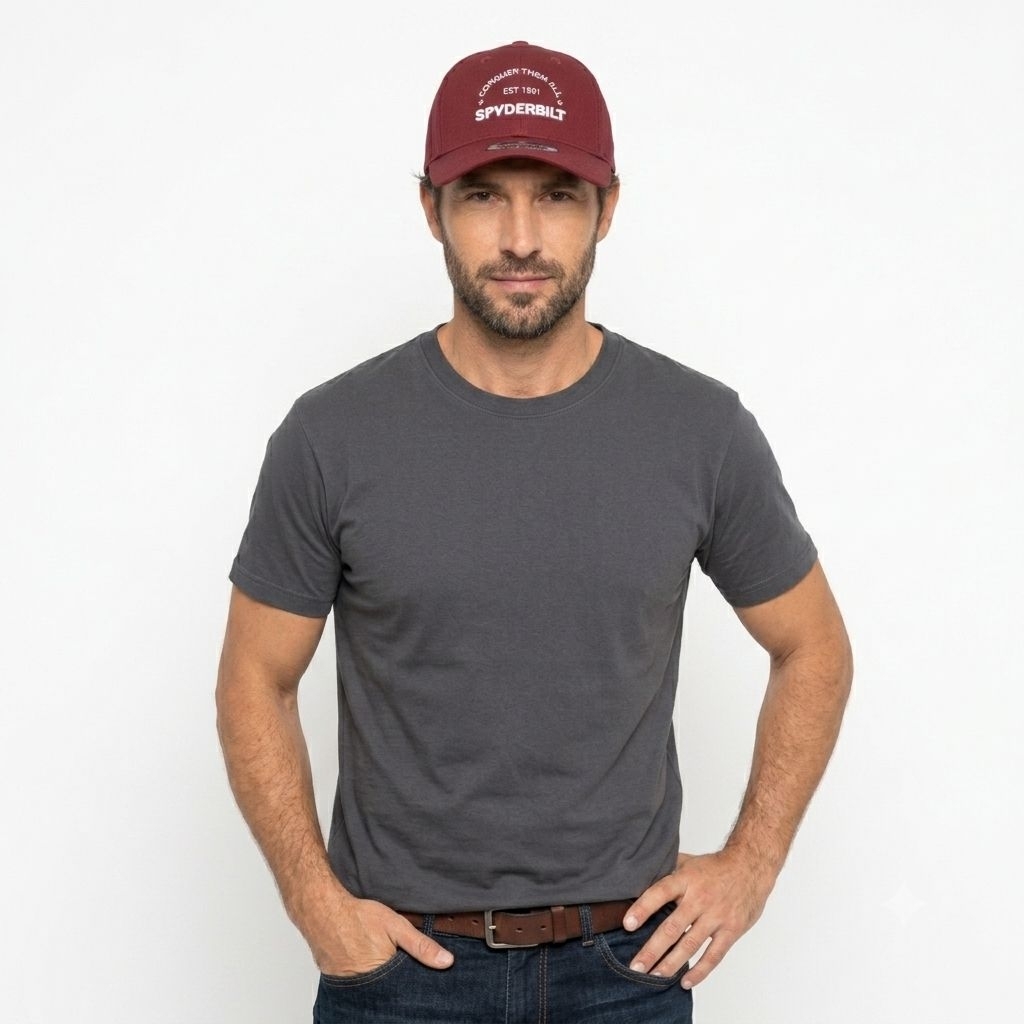 Topi Spyderbilt Original XO Men Cap Maroon
