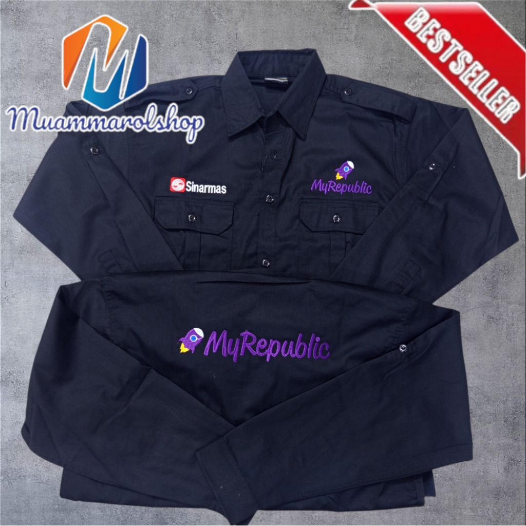 kemeja MyRepublic sinarmas kemerna teknis MyRepublic