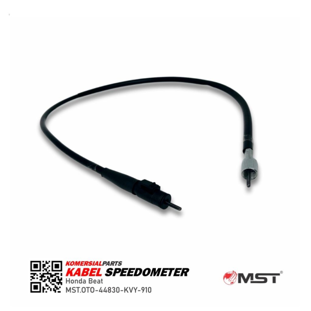 Kabel Speedometer MST Honda Beat Karbu / Scoopy Karbu / Spacy Karbu - Kode MST.OTO-44830-KVY-910