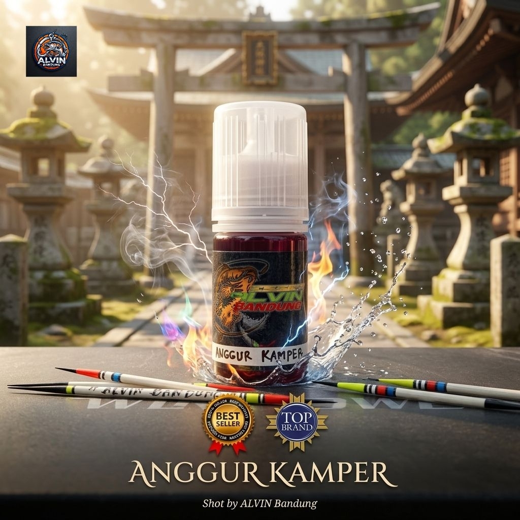 Esen oplosan ikan Mas  gacor aroma anggur kamper