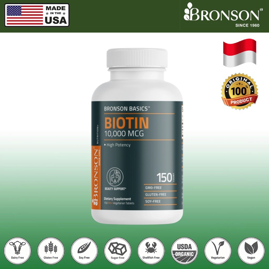 Bronson BASICS Biotin 5000MCG / 10000MCG