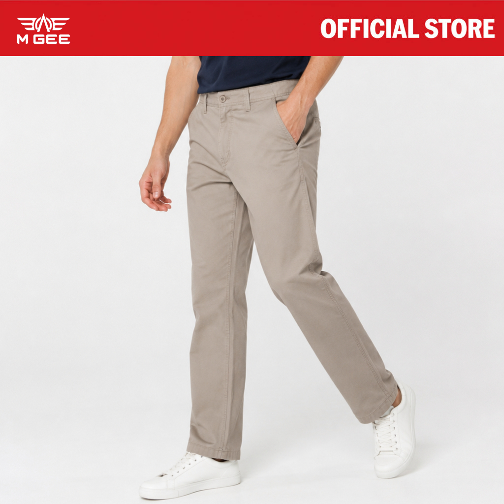 MGee Celana Chino Panjang Pria Chinos Pant FORZA C043 Khaky