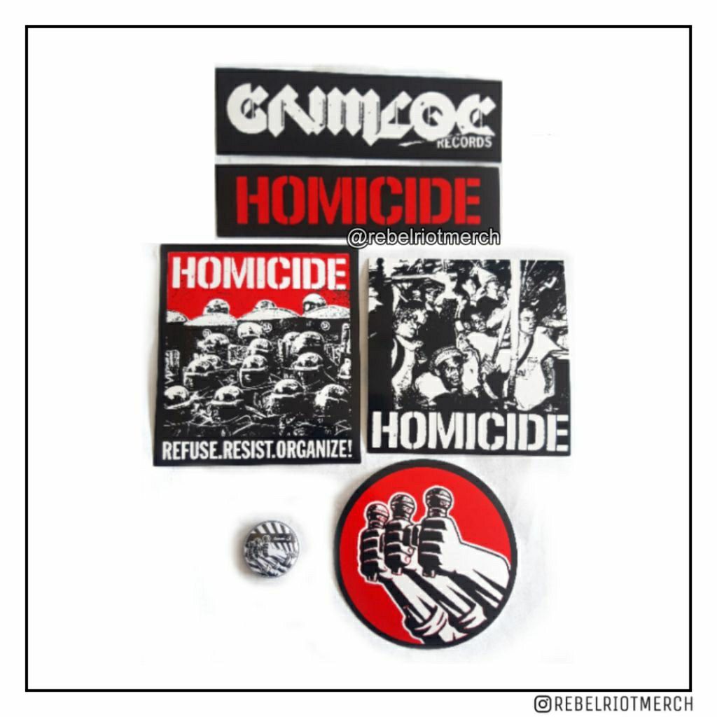 Official Sticker pack HOMICIDE - Organize