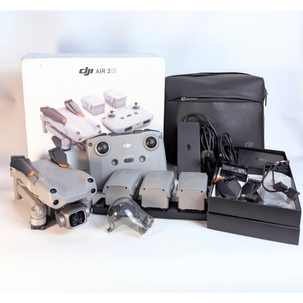 DJI Mavic Air 2S Fly More Combo 4 Battery Second Fungsi Normal Akun Unbind
