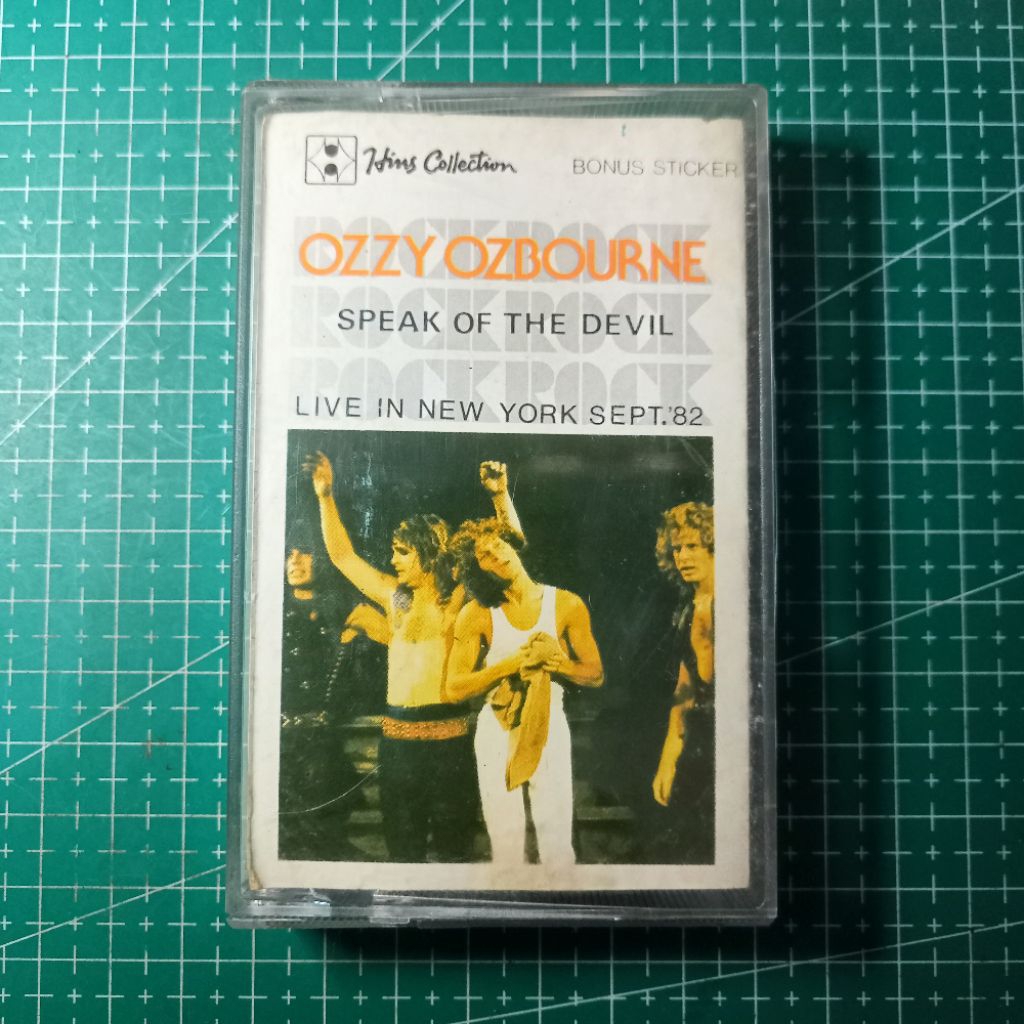 Kaset Ozzy Osbourne - Speak Of The Devil (Live In New York Sept '82)