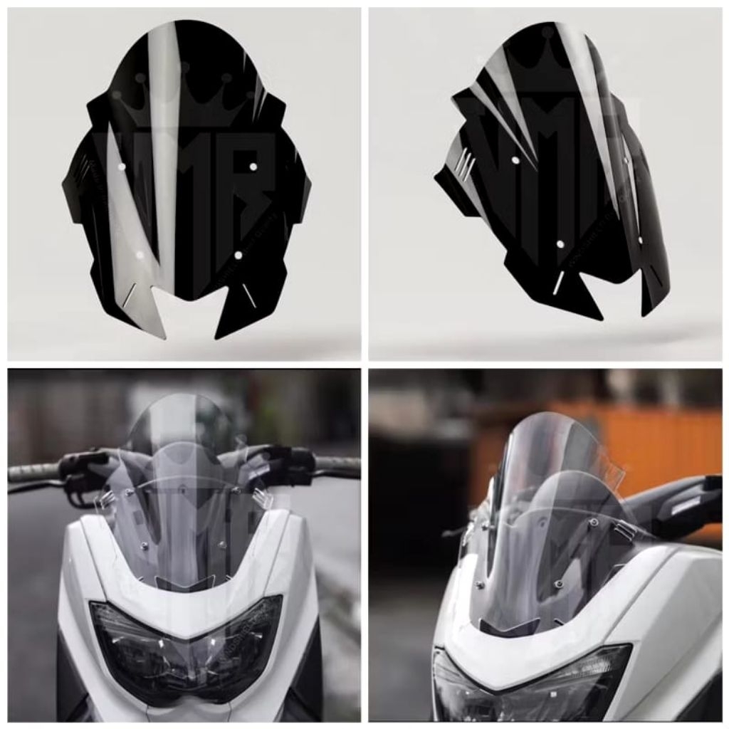 visor nmax old-visor nmax TDR bening smoke