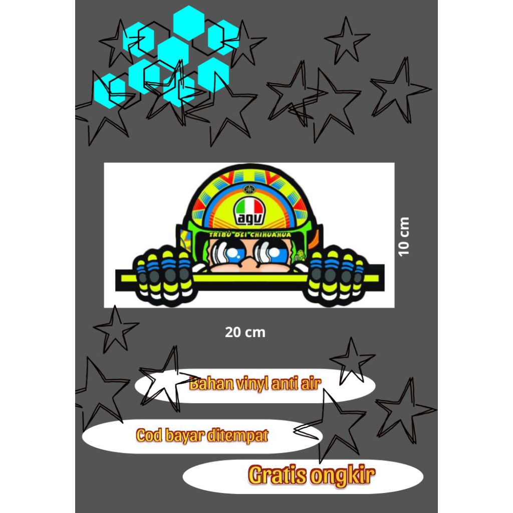 stiker vr 46