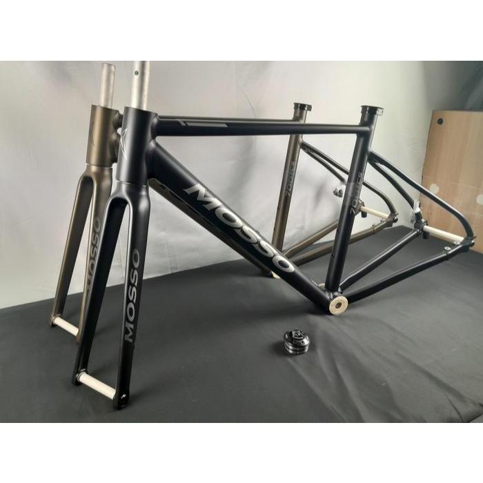 FRAME FORK MOSSO 700 TCS ROAD GRAVEL BALAP