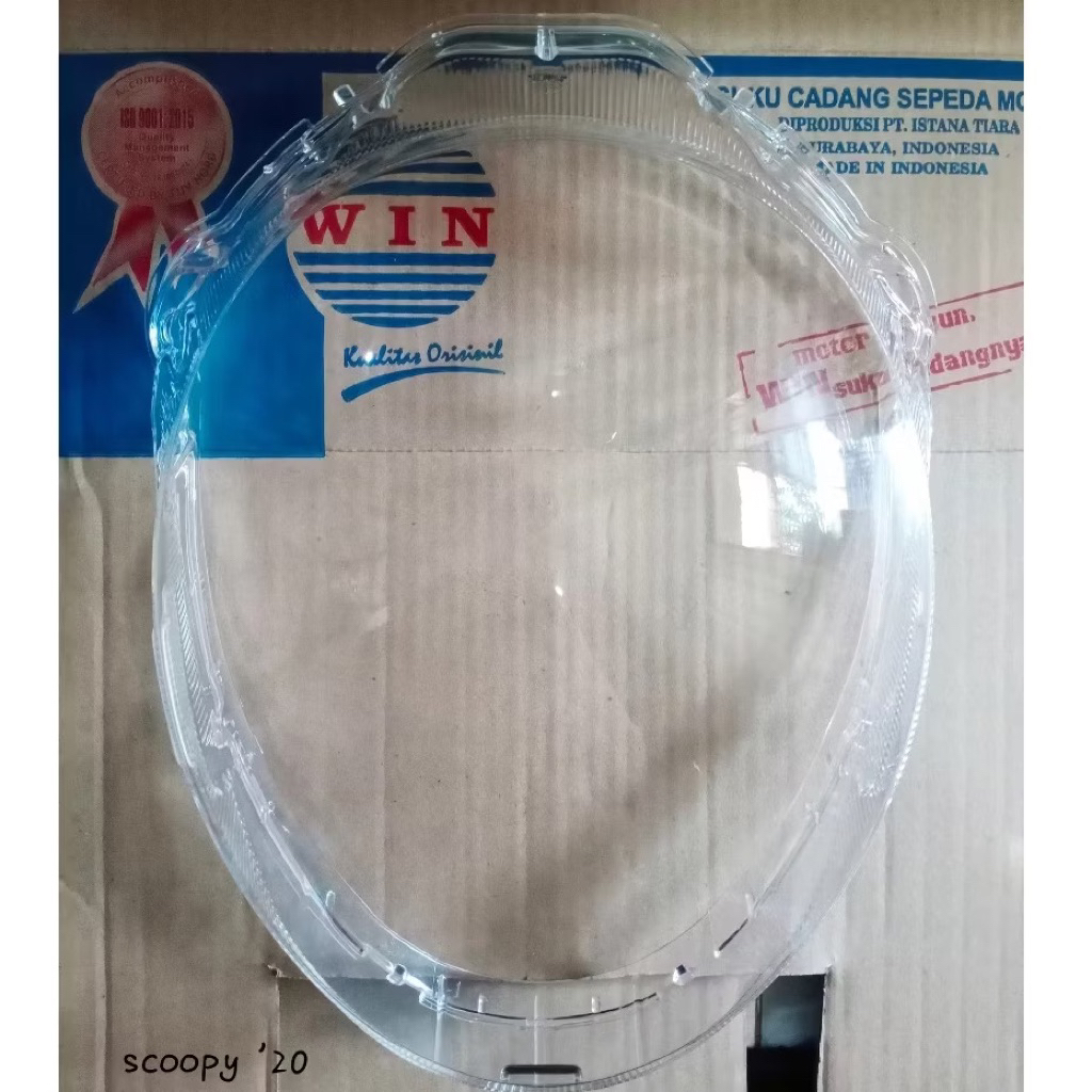 MIKA KACA LAMPU SCOOPY FI K2F 2020 2021 2022 | MIKA LAMPU DEPAN HONDA SCOOPY FI 2020 2021 2022 | MIK